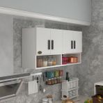 Kenz Life Kenzlife Hazır Mutfak Dolabı 060*120*22 MDF Malzemeden Kapaklı ve Raflı Geniş Depolama