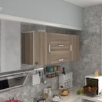 Kenz Life Kenzlife Hazır Mutfak Dolabı 060*150*32 Suntalam Malzeme Modern Tasarım ve Geniş Depolama - Cordoba