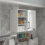 Kenz Life Kenzlife hazır mutfak dolabı roka60 byz mod1 60*080*32 mebran kapak suntalam gövde - Renk - Beyaz