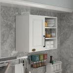Kenz Life Kenzlife hazır mutfak dolabı tere60 byz mod1 60*080*32 mebran kapak suntalam gövde - Renk - Beyaz