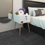 Kenz Life Kenzlife Komodin Kazuki Byz 60*39*39 Komidin Ahşap Ayaklı Kitaplık Ayakkabılık Kapaklı Arkalıklı