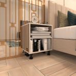 Kenz Life Kenzlife Komodin Matti Crd 48 x 40 x 40 Ayarlı Ayaklı Komidin Kitaplık