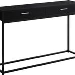 Kenzie Siyah Metal&ahşap Dresuar 120 Cm