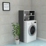 Kenzlife Akulina Çamaşır Makinesi Banyo Dolabı