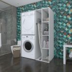 Kenzlife Alyusha Çamaşır-Kurutma Makinesi Banyo Dolabı