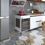 Kenzlife Ankastre Modülü Kabini Haya Busa3 Byz 85*60*56 Fırın Ocak Dolabı Ayarlı Ayaklı Üstten Çok Renkli