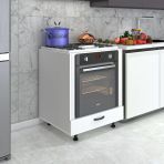 Kenzlife Ankastre Modülü Kabini Rakib Byz Fırın Ocak Dolabı 80 Cmye Kadar Ocak İçin Uyumlu
