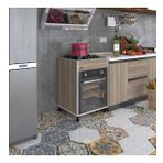 Kenzlife Ankastre Modülü Kabini Şirpençe Crd 85*60*56 Fırın Ocak Dolabı Ayarlı Ayaklı Üstten