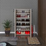 Kenzlife Ayakkabilik Ayakkabi Dolabi Kilitli Be Real Crd 120*70*32 Kapakli Arkalikli Ofis Dolabi İki Bolme