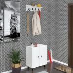 Kenzlife Ayakkabılık Başmak4 Byz 68*060*30 Kapaksız 4 Raflı 12 Çift Ayakkabı Kapasitesi