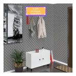 Kenzlife Ayakkabılık Galoş3 Byzbyz 53*080*32 Kapaklı 3 Raflı 12 Çift Ayakkabı Kapasitesi