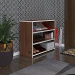 Kenzlife Ayakkabılık Goya Cvz 060*70*30 Arkalıksız Ayakkabı Ofis Dolabı Beyaz