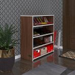 Kenzlife Ayakkabılık Goya Cvz 080*70*30 Arkalıksız Ayakkabı Ofis Dolabı Beyaz