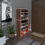 Kenzlife Ayakkabılık Goya Cvz 140*70*30 Arkalıksız Ayakkabı Ofis Dolabı Iki Bölme Beyaz