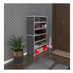 Kenzlife Ayakkabilik Goya Gri 120*70*30 Arkaliksiz Ayakkabi Ofis Dolabi İki Bolme