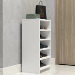 Kenzlife Ayakkabılık Konevi Mat Beyaz Suntalam 080*040*30 On Çift Ayakkabı Kapasitesi Arkalıksız