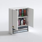 Kenzlife Bakunin Beyaz 60x40x20 Banyo Dolabı