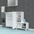 Kenzlife Banyo Dolabı Gale Byz Hazır Mutfak Ofis Kiler Kitaplık Ayakkabılık