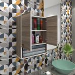 Kenzlife banyo ecza dolabı bakunin crd 60*40*20 mutfak (m)üst arkalıklı alt arkalıksız - Ahşap