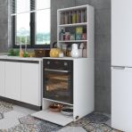 Kenzlife Bengisu Beyaz 165x60x56 Mutfak Dolabı