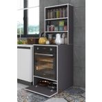 Kenzlife Bengisu Gri 165x60x56 Mutfak Dolabı