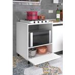 Kenzlife Bennu 85x70x60 Xlarge Kapaklı Hazır Mutfak Klasik Setüstü Ocak İçin Sabit Mutfak Dolabı