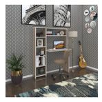 Kenzlife bilgisayar çalışma masası prost crd 140*100*20 kitaplık solda ofis sekreter laptop