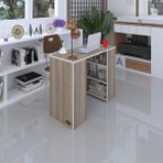 Kenzlife bilgisayar çalışma masası venüs crd ofis sekreter laptop - Beyaz - 75x170x60