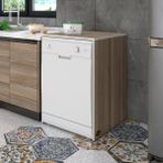 Kenzlife bulaşık&çamaşır&kurutma makinesi dolabı berfu crd 90*70*60 banyo ofis - renk - Ceviz
