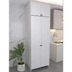Kenzlife Buzdolabı Derin Dondurucu Dolabı Modülü Grönland Beyaz 240*100*70 Kapaklı Arkalıksız