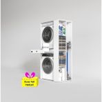 Kenzlife Çamaşır-Kurutma Makinesi Dolabı Bacce Sağ Byz 187*090*60 Çekmeceli + Tekli Duvar Rafı Hediye - Beyaz