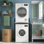 Kenzlife Çamaşır Kurutma Makinesi Dolabı Kinyas Byzsyh 115*070*60 Mat Suntalam Metal Siyah Boya