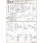 Kenzlife Çamaşır-Kurutma Makinesi Dolabı Şahrur Sol Cvz 187*120*60 Çekmeceli Banyo - Beyaz