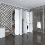 Kenzlife Camasir-Kurutma Makinesi Dolabi Ve Giysi Dolabi Cekmeceli Esari Sol Byz 187*160*60 Banyo