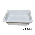 Kenzlife Çamaşır Mutfak Sepeti Byz 10*040*30 Plastik Sepet 04 Adet