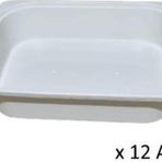 Kenzlife Çamaşır Mutfak Sepeti Byz 10*040*30 Plastik Sepet 12 Adet