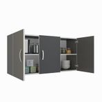 Kenzlife Dirca Gri 60x120x32 cm Mutfak ve Banyo Dolabı