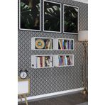 Kenzlife Duvar Rafı Kitaplık Hülas Byz 022*039*13 Dörtlü Duvara Asma Aparatlıdır 4 Adet
