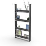Kenzlife Fernur 120*060*10 Gri Duvar Rafı Kitaplık