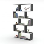 Kenzlife Firuze 150*090*20 Gri Duvar Rafı Kitaplık