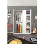 Kenzlife gardırop 4 kapılı devetabanı byz 173*120*42 gardolap dolap ofis