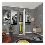 Kenzlife Gardirop Ogrenci Dolabi Tek Kapili Gunebakan Byz 180*35*42 Byz Gardolap Dolap Ofis