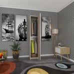 Kenzlife Gardirop Ogrenci Dolabi Tek Kapili Gunebakan Crd 180*35*42 Crd Gardolap Dolap Ofis
