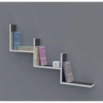 Kenzlife Günan 060*090*20 Gri Duvar Rafı Kitaplık