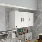 Kenzlife Hazır Mutfak Dirca22 Byz 060X120x22 Mutfak Banyo Dolabı Kapaklı Raflı