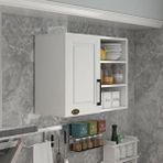 Kenzlife Hazır Mutfak Dolabı Tere90 Byz Mod1 90*080*32 Mebran Kapak Suntalam Gövde Beyaz