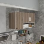 Kenzlife hazır mutfak mirandus22 crd 060*120*22 mutfak banyo dolabı kapaklı raflı - Cordoba