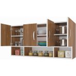 Kenzlife Hazır Mutfak Severus Cvz 060*120*22 Mutfak Banyo Dolabı Kapaklı Raflı