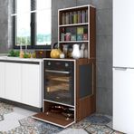 Kenzlife Hümeyra Ceviz 165x60x56 Mutfak Dolabı