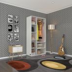 Kenzlife Hüsamettin 180x090x40 CM Beyaz Gardrop